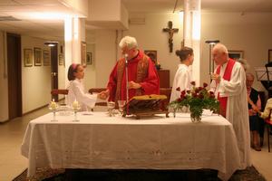 Immagine della Santa Messa al Centro Don Vecchi